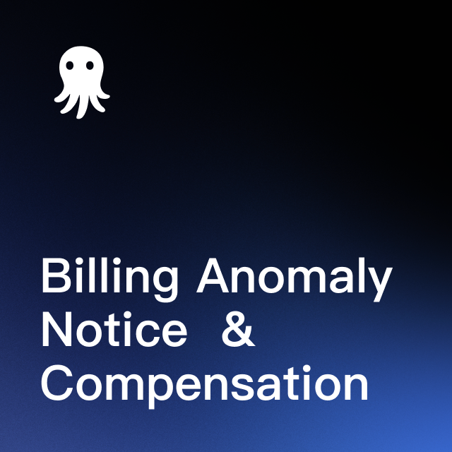 Billing Anomaly Notice and Compensation